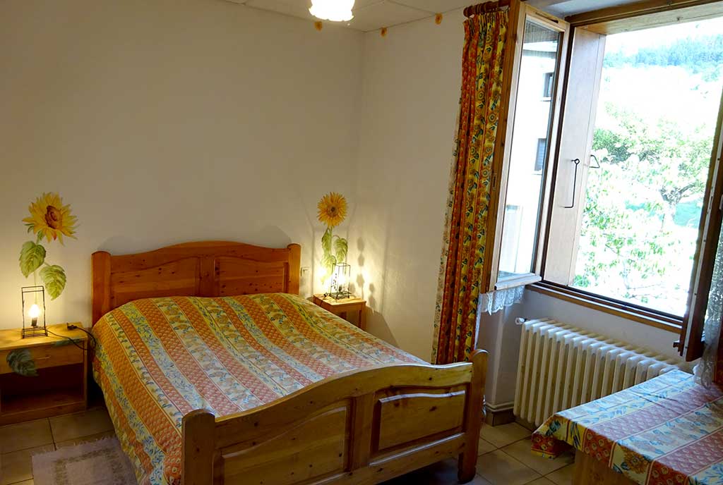 chambre du chalet à Briançon 2