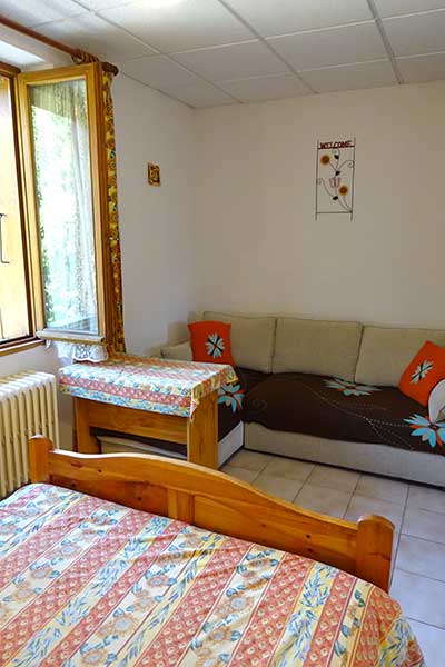 chambre du chalet à Briançon 4