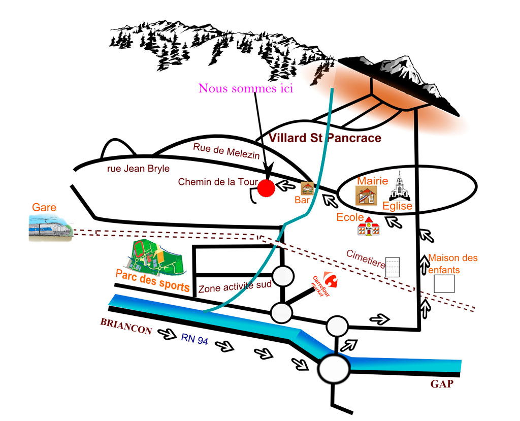 plan d'accès